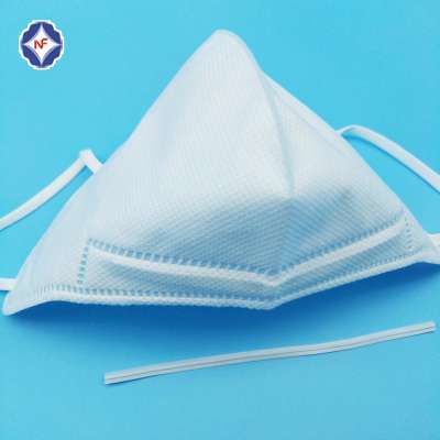 Eco-friendly plastic nose bar with double wire for disposable face mask