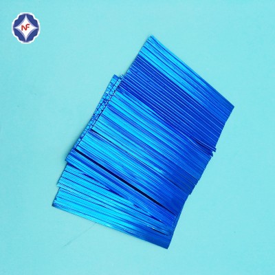 High quality single wire gang plastic/paper twist ties