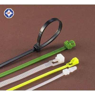 Top inquiries flexible cable ties/customized zip clips/self-locking nylon cable tie